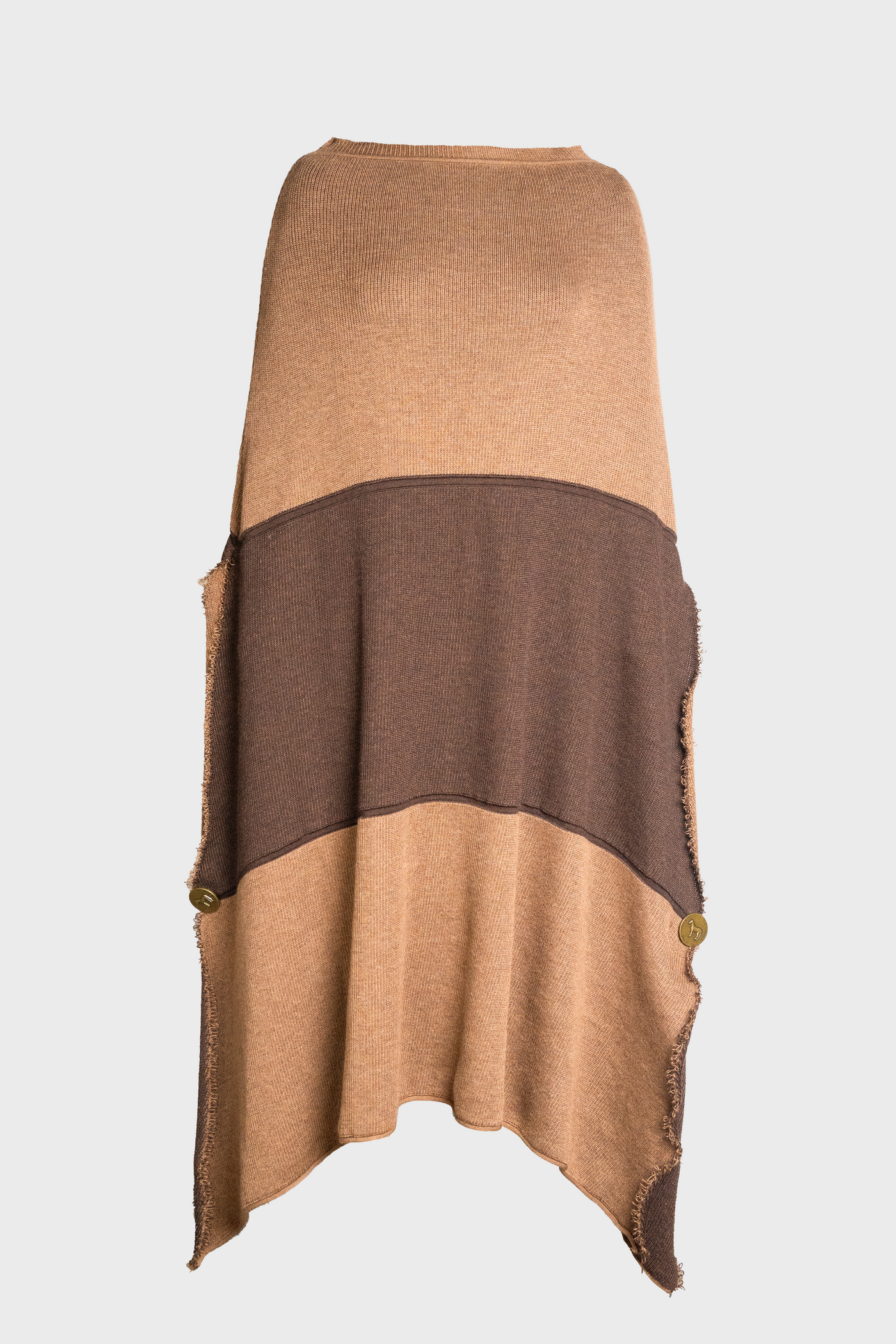 The Lefty Poncho - Brown