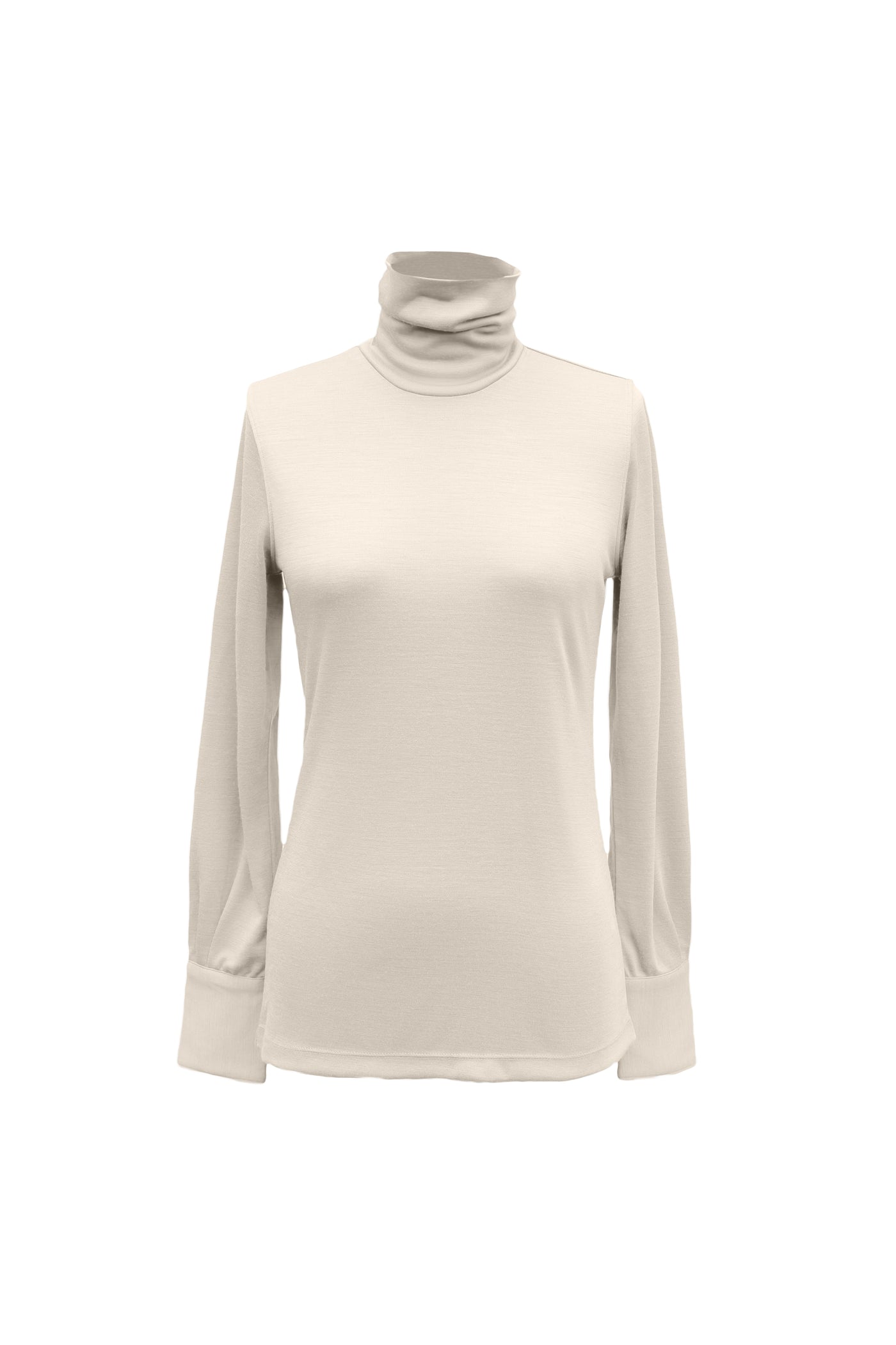 Big Shot Turtleneck - Whiskey White