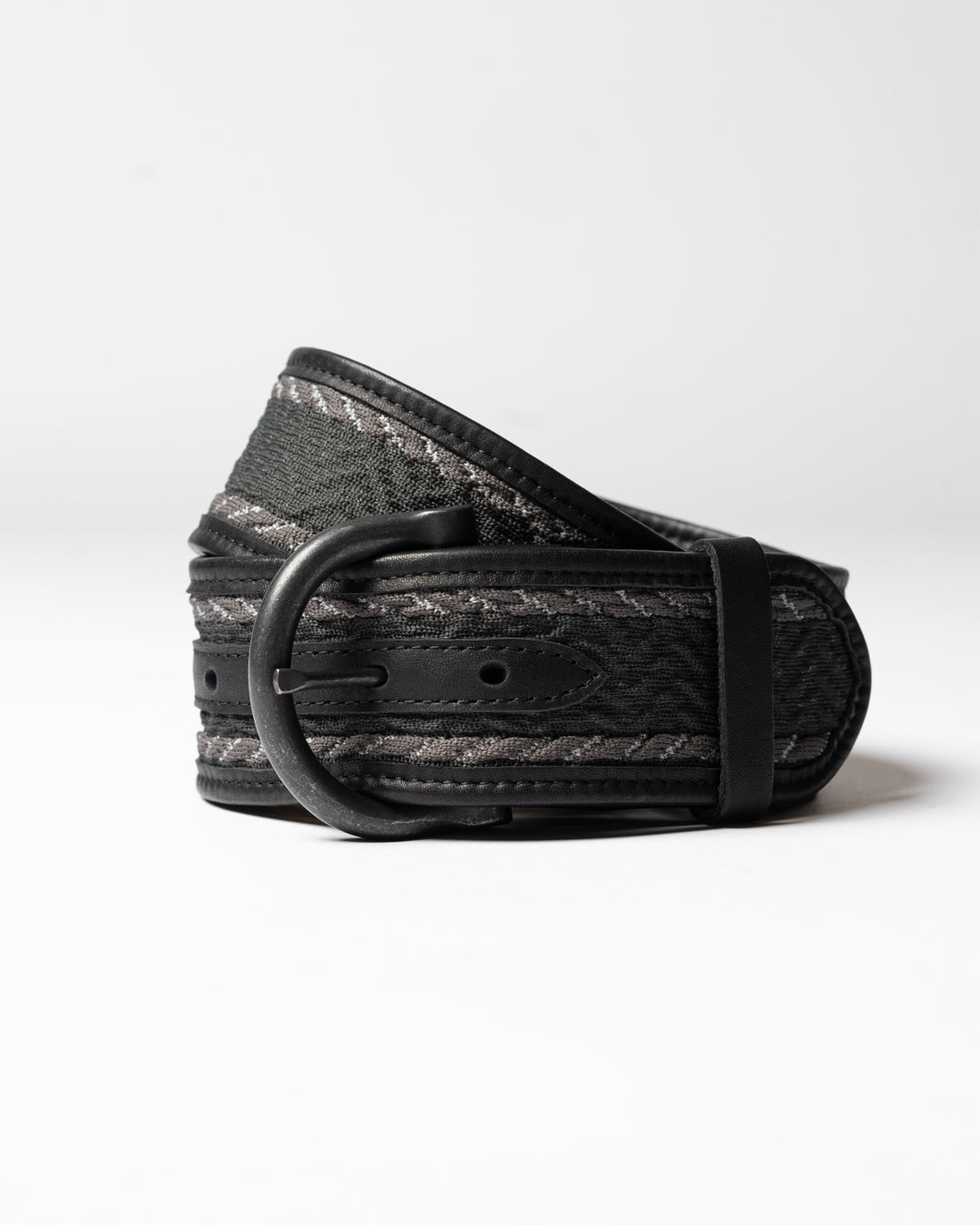 The Chelsea Custom Black Leather Belt | The Surrey